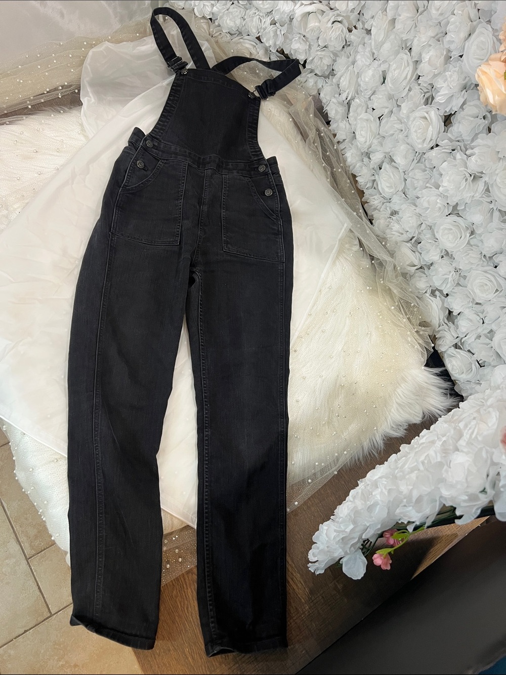 Madewell Black Denim Women's Overalls